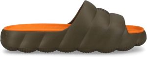 Moncler Sliders Groen Heren