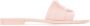 Moncler Rubber Slide Sandalen Pink Dames - Thumbnail 5