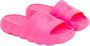 Moncler Fuchsia Sliders Sandaal Pink Dames - Thumbnail 1