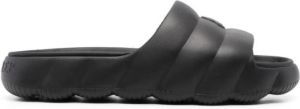 Moncler Sliders Zwart Heren