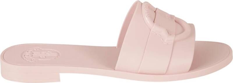 Moncler Slides Sandalen Schoenen Pink Dames