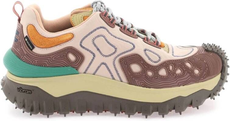 Moncler Geborduurde Multikleur Sneakers met Waterdichte Membranen Multicolor Dames - Foto 4