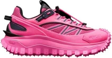 Moncler Fuchsia Trailgrip Sneakers voor modebewuste vrouwen Roze Dames