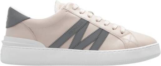 Moncler Roze Lage Sneakers Pink Dames