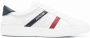 Moncler Stoere Leren Sneakers voor Heren Wit Heren - Thumbnail 1