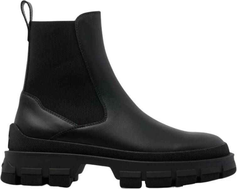 Moncler Stijlvolle Enkellaarsjes met Robuuste Zool