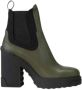 Moncler Stijlvolle Isla Chelsea-Boots Groen Dames - Thumbnail 1