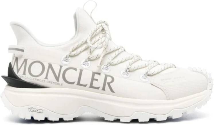 Moncler Ripstop Sneakers met Vibram Megagrip Zool White Dames