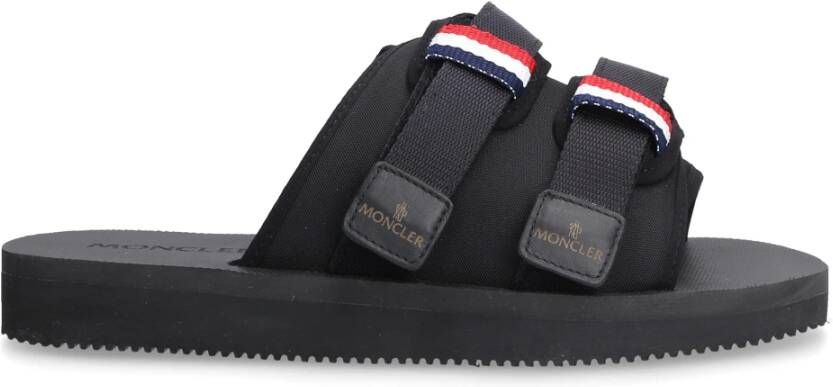 Moncler Teensokken en Schuifregelaars Black Heren