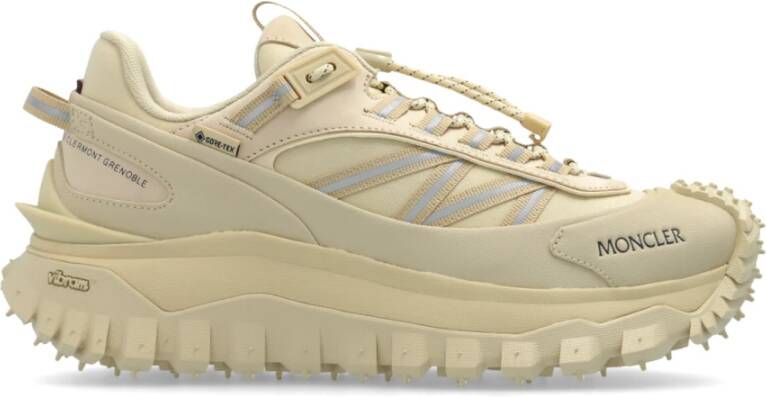 Moncler Waterafstotende Nylon Sneakers Beige Heren