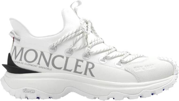 Moncler Ripstop Sneakers met Vibram Megagrip Zool White Dames