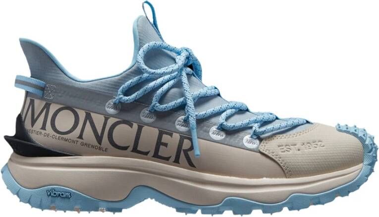 Moncler Ripstop Sneakers met Vibram Megagrip Zool White Dames