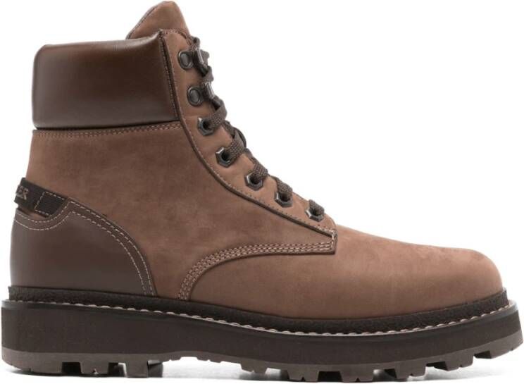 Moncler Trek Man Camel Brown Laarzen
