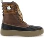 TOD'S Leren laarzen met zijlogo detail Brown Heren - Thumbnail 11