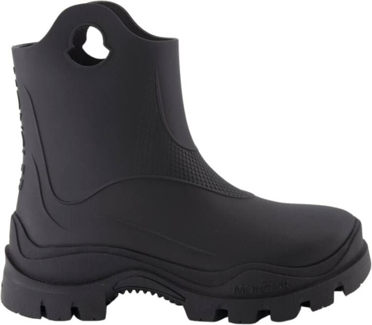 Moncler Waterdichte Slip-On Regenlaarzen Black Dames