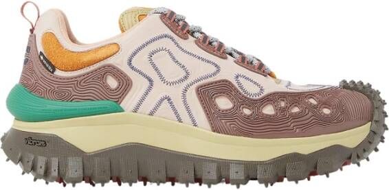 Moncler Geborduurde Multikleur Sneakers met Waterdichte Membranen Multicolor Dames