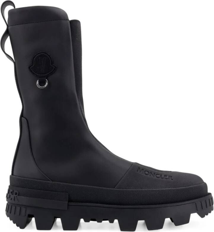 Moncler Willow Smith Leren Enkellaarsjes
