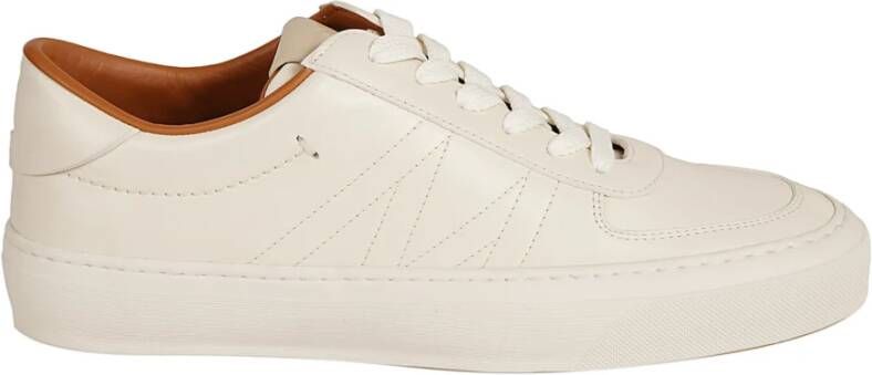 Moncler Witte lage top sneakers White Heren