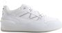 Moncler Witte Leren Sneakers met Geperforeerd Detail White Dames - Thumbnail 1