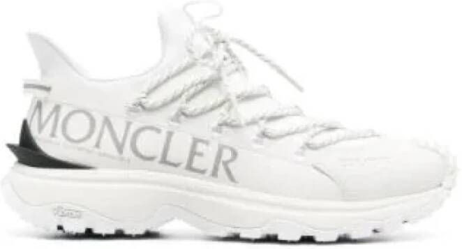 Moncler Witte Panel Sneakers White Heren