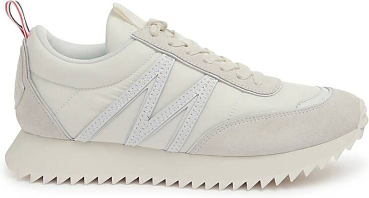 Moncler Witte Sneakers voor Mannen White Heren