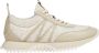 Moncler Witte Stadstrainer Bouclé Leer White Heren - Thumbnail 1