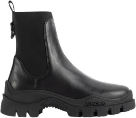 Moncler Zwarte Chelsea Larue Enkellaarzen Black Dames