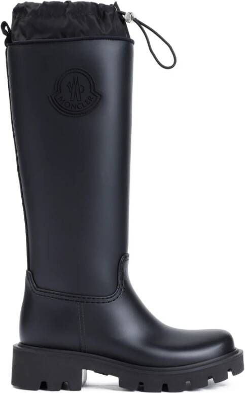 Moncler Zwarte Kickstream High Sneakers Black Dames
