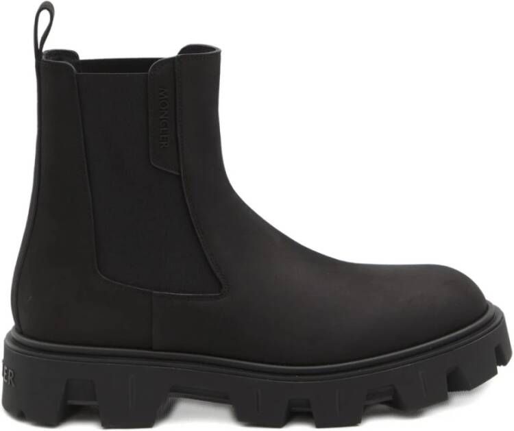Moncler Zwarte Laarzen voor Mannen