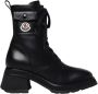 Moncler Zwarte LaceUp Enkellaarzen - Thumbnail 1