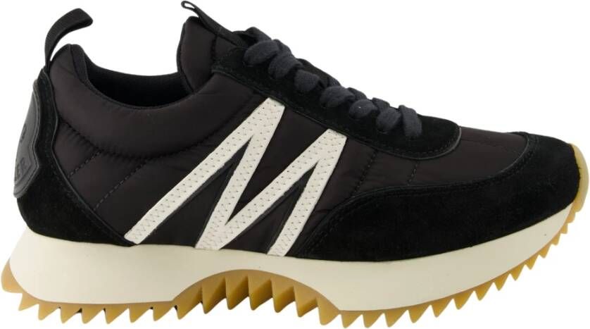 Moncler Zwarte Nylon Pacey Sneakers