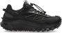 Moncler Zwarte Nylon Rubberen Zool Sneakers - Thumbnail 1