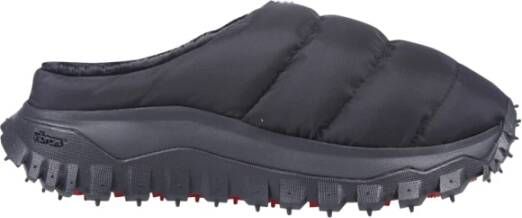 Moncler Gewatteerde Trailgrip Aprs Platform Slides Black Heren