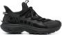 Moncler Zwarte Sneakers met Polyamide Bovenwerk - Thumbnail 1