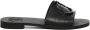 Moncler Zwarte TPU Sandalen met 3D Logo - Thumbnail 1