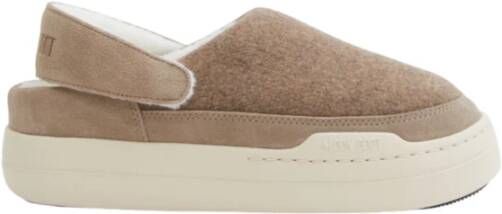 Moon boot Beige Vilt Klomp Park Design Beige Dames