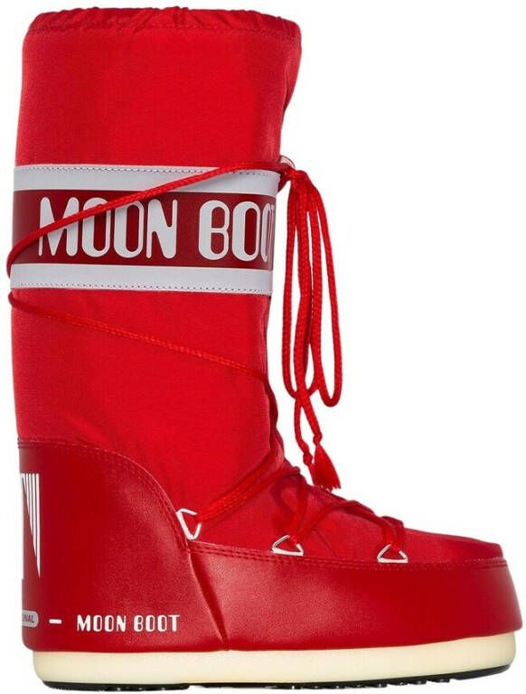 moon boot Boots Red Rood Dames