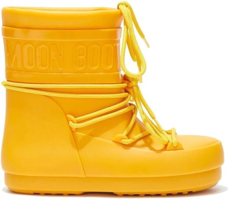 moon boot Boots Yellow Geel Dames