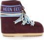 Moon Boot Bordeaux Suède Iconische Lage Laarzen - Thumbnail 1