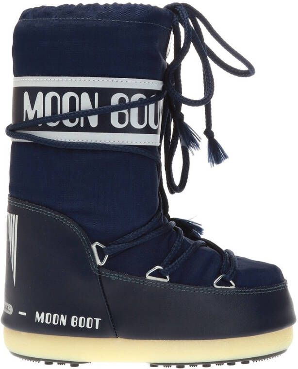 moon boot Clic Nylon Snow Boots Blauw Dames