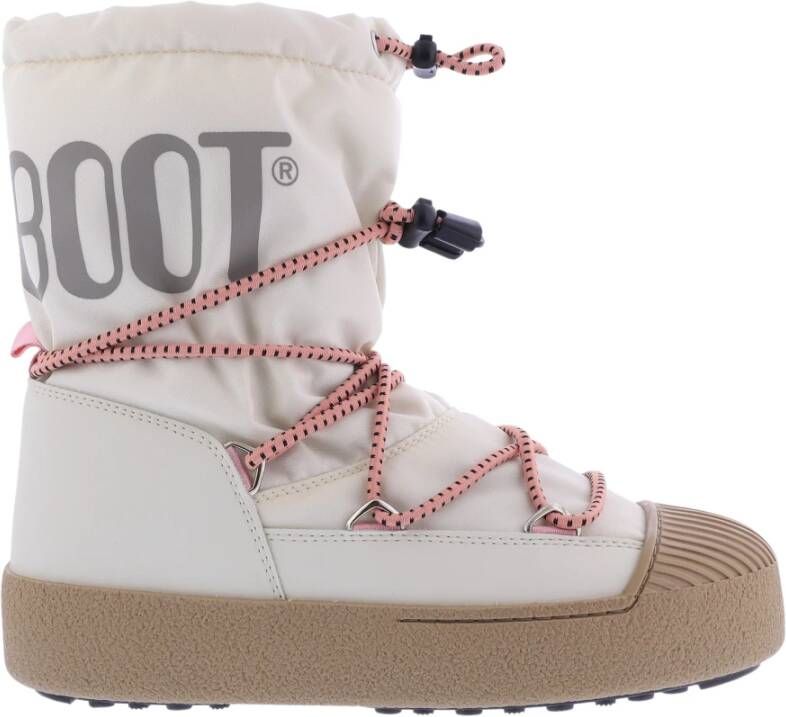 Moon boot Dames Track Low Polar Wit White Dames