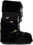 Moon boot Kunstfell-Perlen Crème Winterlaarzen Black Dames - Thumbnail 4