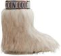 Moon boot Faux Fur Voering Mid Boots Beige Dames - Thumbnail 2