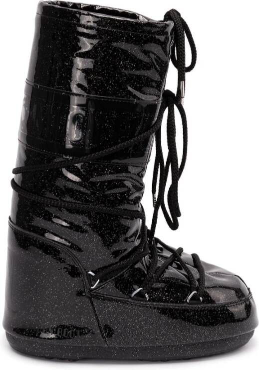 moon boot Glitter Laarzen Zwart Dames