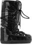 Moon boot Zwarte winterlaarzen met nylon bovenwerk Black Dames - Thumbnail 8