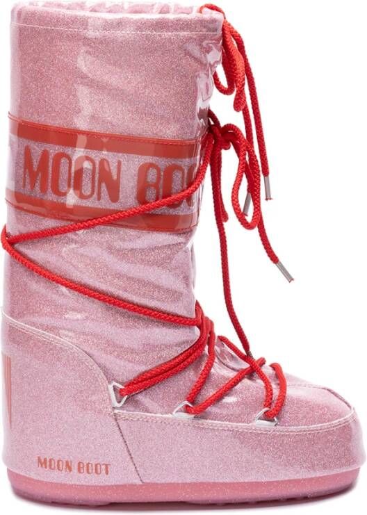 Moon boot Icon Glitter sneeuwlaarzen Pink Dames