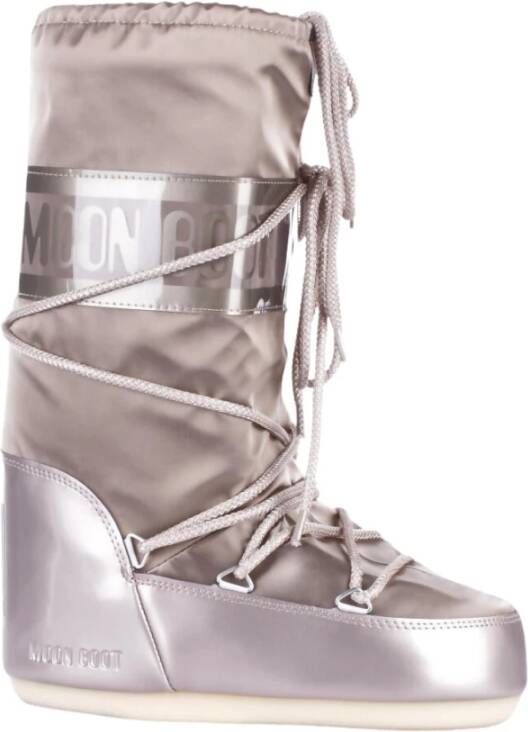 MOON BOOT Snowboots Dames Icon Glance Maat: 42 44 Materiaal: Textiel Kleur: Zilver - Foto 13