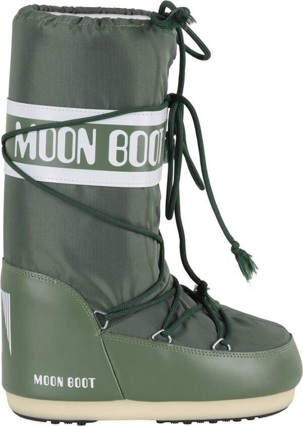 Moon Boot Groene Nylon Icon Laars