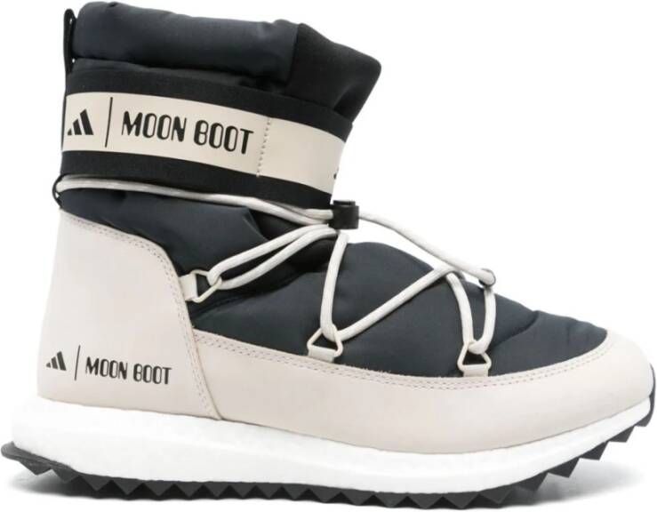 Moon Boot High Moonboost Boots Core Black Clear Brown