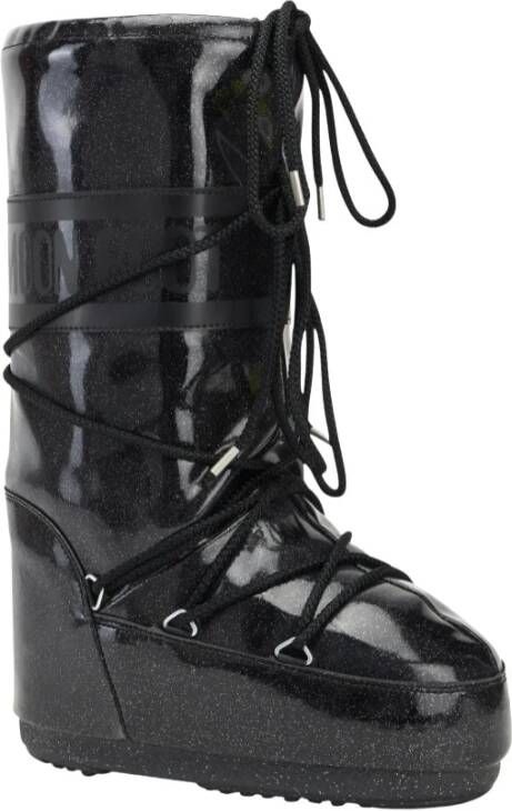 Moon Boot Icon Glitter Waterdichte Laarzen met PVC-details